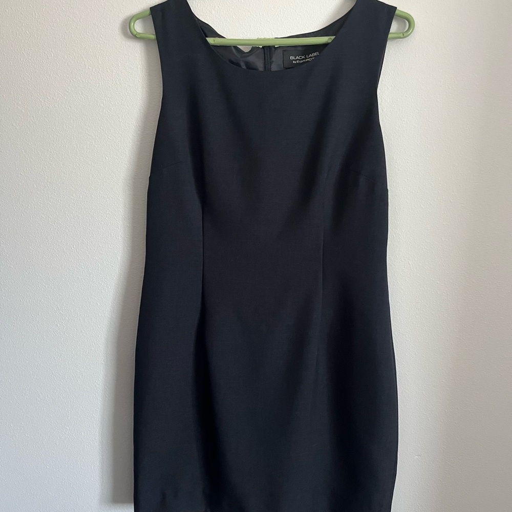Black Label by Evan-Picone Women's Black Dress
